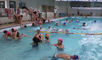 Lanzamiento del programa  natación para todos